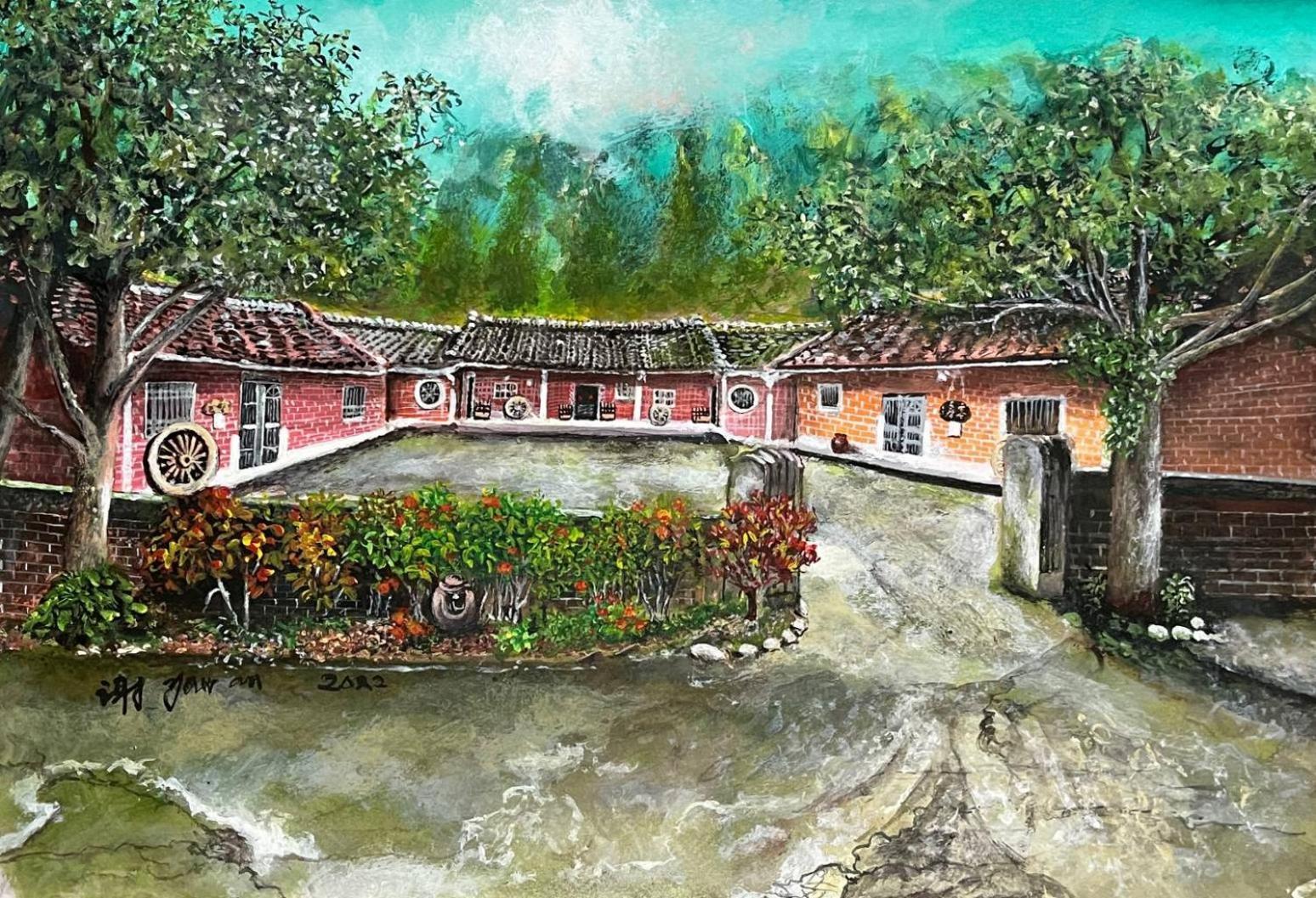 Hong Wa Cuo南投埔里紅瓦厝山居民宿 Exterior photo